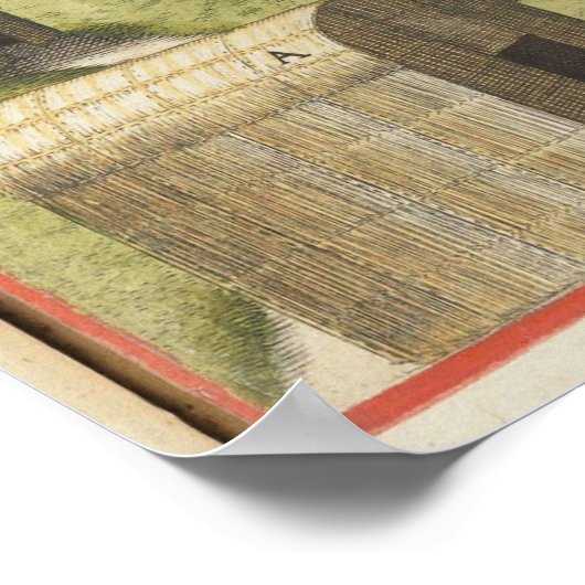 The town of Secota ポスター (角)