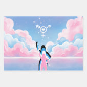 The Trans Signal ラッピングペーパーシート (正面3)