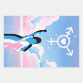 The Trans Signal ラッピングペーパーシート (正面)