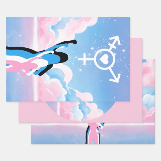 The Trans Signal ラッピングペーパーシート (セット)