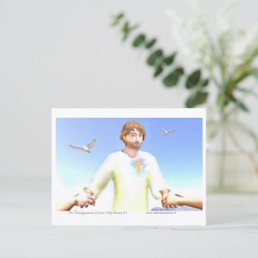 The Transfiguration of Jesus ポストカード (スタンド正面)