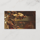 The Trapper's Cabin, 1858 by John Mix Stanley 名刺 (正面)