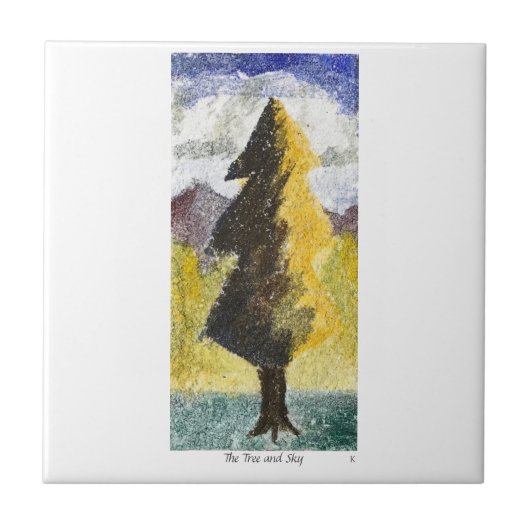 The Tree and Sky タイル (正面)