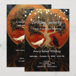 The Tree Between Worlds 招待状