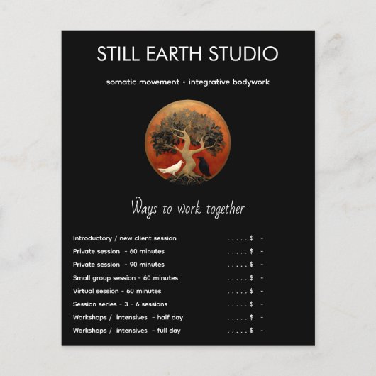 The Tree Between Worlds | Tree of Life R&B チラシ (正面)