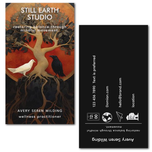 The Tree Between Worlds | Tree of Life R&B 名刺