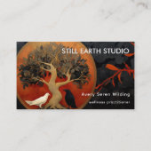 The Tree Between Worlds | Tree of Life Red/Blk 名刺 (正面)