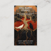 The Tree Between Worlds | Tree of Life Red/Blk 名刺 (正面)