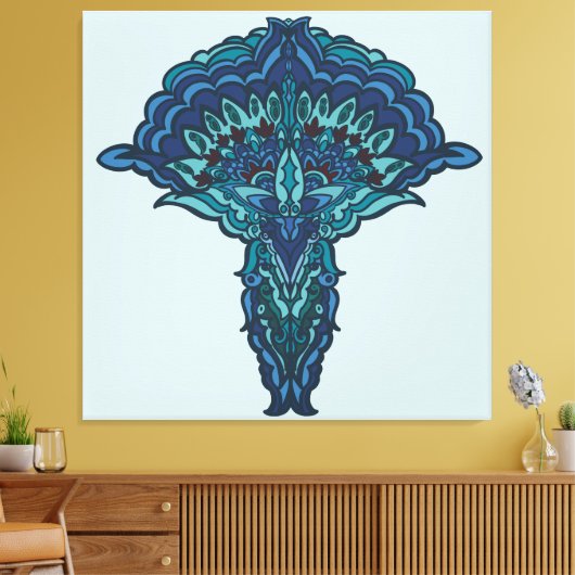 The Tree of Giving キャンバスプリント (インサイチュ (リビング))