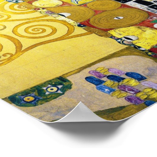 The Tree of Life (detail), Klimt ポスター (角)