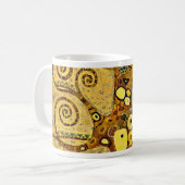 “ The Tree of Life ” , Gustav Klimt コーヒーマグカップ (正面左)