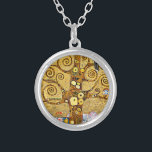 “ The Tree of Life ” , Gustav Klimt シルバープレートネックレス<br><div class="desc">私はKlimtが好きな人のためにこの製品を作りました。</div>