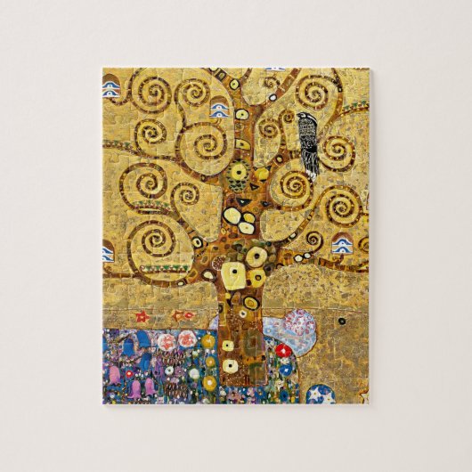 “ The Tree of Life ” , Gustav Klimt ジグソーパズル (縦)