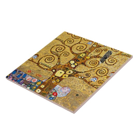 “ The Tree of Life ” , Gustav Klimt タイル (側面)