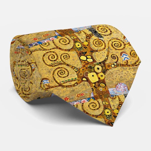 “ The Tree of Life ” , Gustav Klimt ネクタイ (ロール)