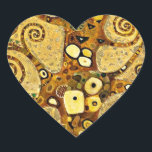 “ The Tree of Life ” , Gustav Klimt ハートシール<br><div class="desc">私はKlimtが好きな人のためにこの製品を作りました。</div>
