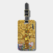 “ The Tree of Life ” , Gustav Klimt ラゲッジタグ (正面縦)