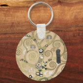 The Tree of Life, Gustav Klimt OIl Painting  キーホルダー (裏面)