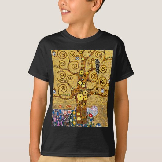 “ The Tree of Life ” , Gustav Klimt Tシャツ (正面)