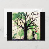 The Tree Series:チャリティー ポストカード (正面/裏面)