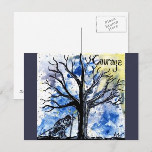 The Tree Series：勇気 ポストカード (正面/裏面)