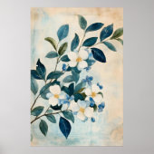 The tree with golden leaves is a popular wall  ポスター (正面)