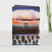 The Trendsetter Salutation Card (Blank Inside) カード (裏面)