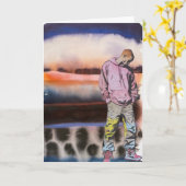 The Trendsetter Salutation Card (Blank Inside) カード (黄色い花)