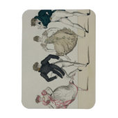 The 'Trenis' Quadrilille, Theプレート19 from 'Le Bon G マグネット (縦)