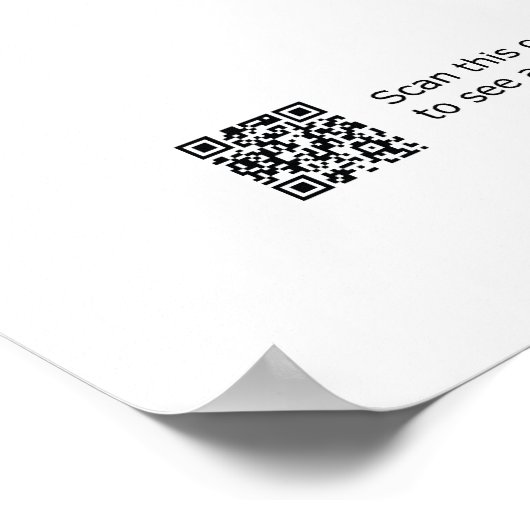 The Trinity in QR Code ポスター (角)