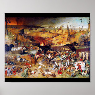 The Triumph of Death, Pieter Bruegel ポスター