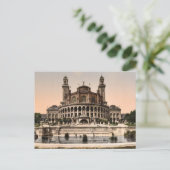 The Trocadero, Exposition Universal, 1900，パリ， ポストカード (スタンド正面)