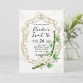 The Tropical Imperial Bamboo Garden Sweet 16 招待状 (スタンド正面)