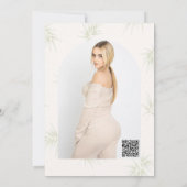 The Tropical Imperial Bamboo Garden Sweet 16 招待状 (裏面)