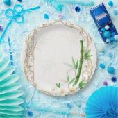 The Tropical Imperial Bamboo Garden Wedding  ペーパープレート (パーティー)