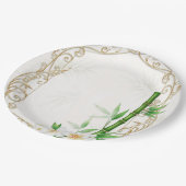 The Tropical Imperial Bamboo Garden Wedding  ペーパープレート (アングル)