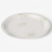 The Tropical Imperial Bamboo Garden Wedding  ペーパープレート (アングル)