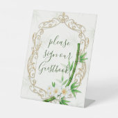 The Tropical Imperial Bamboo Garden Wedding  台座サイン (正面)