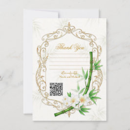 The Tropical Imperial Bamboo Garden Wedding  招待状