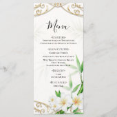 The Tropical Imperial Bamboo Garden Wedding Menu メニュー (正面)