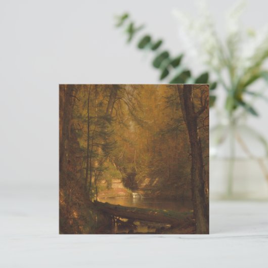 The Trout Pool (1870)アートワーク – フラットカード (スタンド正面)