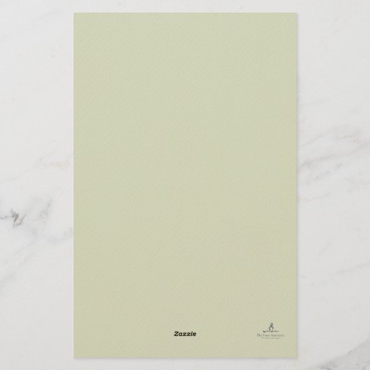 The Trowel -Botanists Pause- Minimalist 便箋 (裏面)