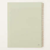 The Trowel -Botanists Pause- Minimalist Planner プランナー手帳 (裏面)