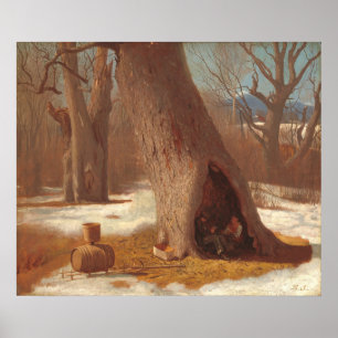 The Truants - Eastman Johnson Fine Art Poster ポスター