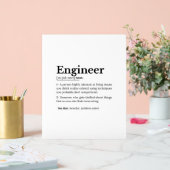 The True Meaning of an Engineer アクリルサイン (ウェディング)