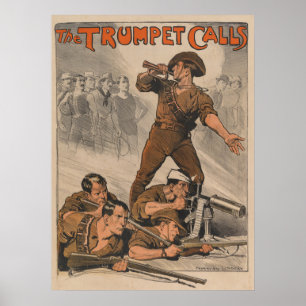 The Trumpet Calls War ポスター