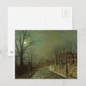 The Trysting Tree by John Atkinson Grimsaw ポストカード (正面/裏面)