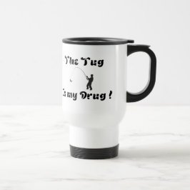 "The Tug is my Drug"魚釣りMUG トラベルマグ