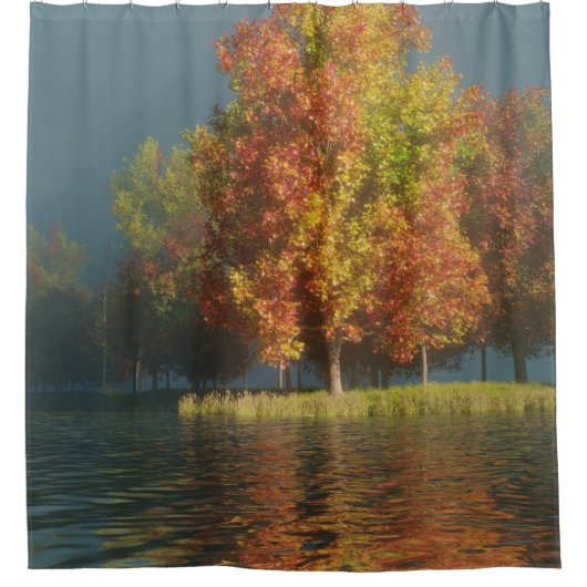 The Turning シャワーカーテン (正面)