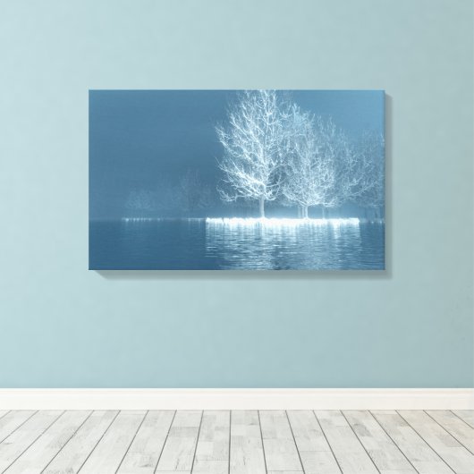 The Turning (Winter) キャンバスプリント (インサイチュ (ウッドフロア))